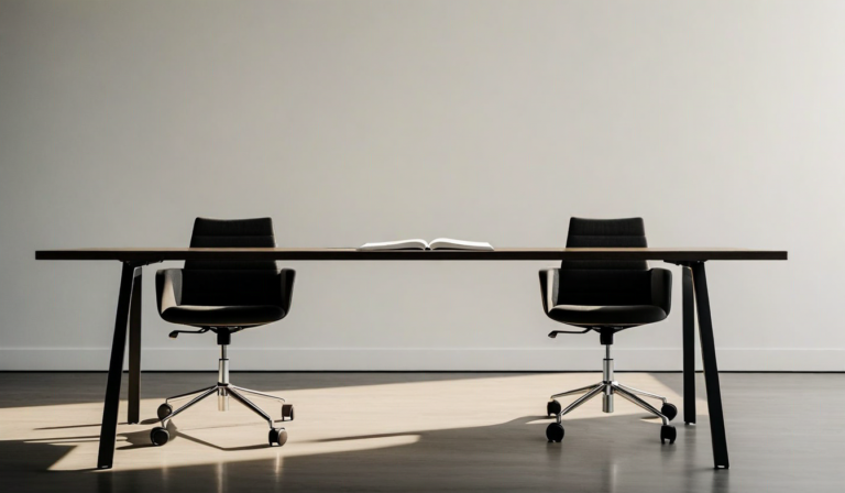 Manager conducting a 1:1 meeting