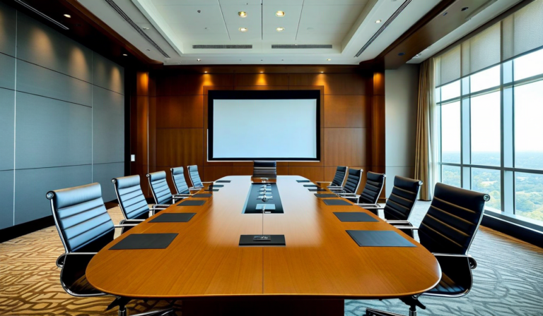 Manager building relationship with senior leadership