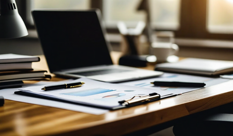 Manager conducting a meaningful performance review